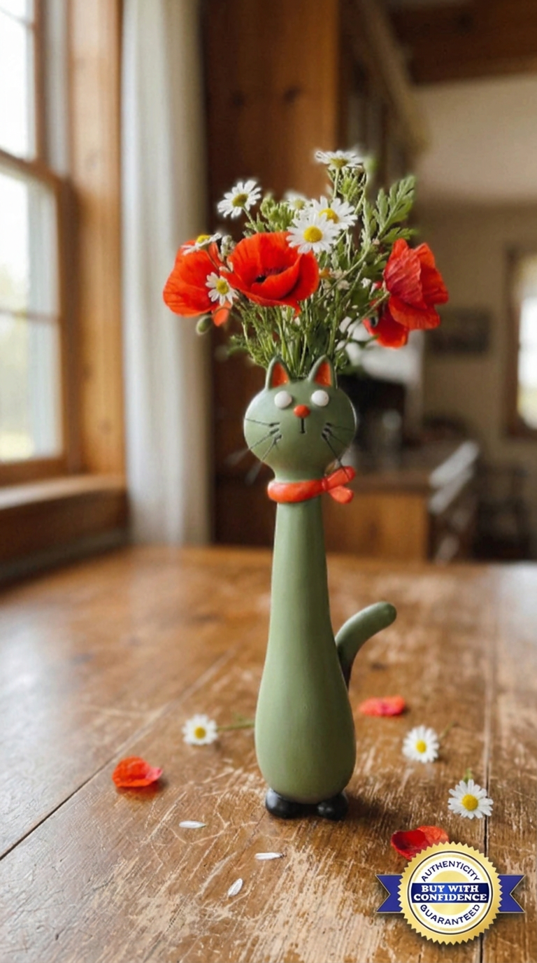 Cat Vases