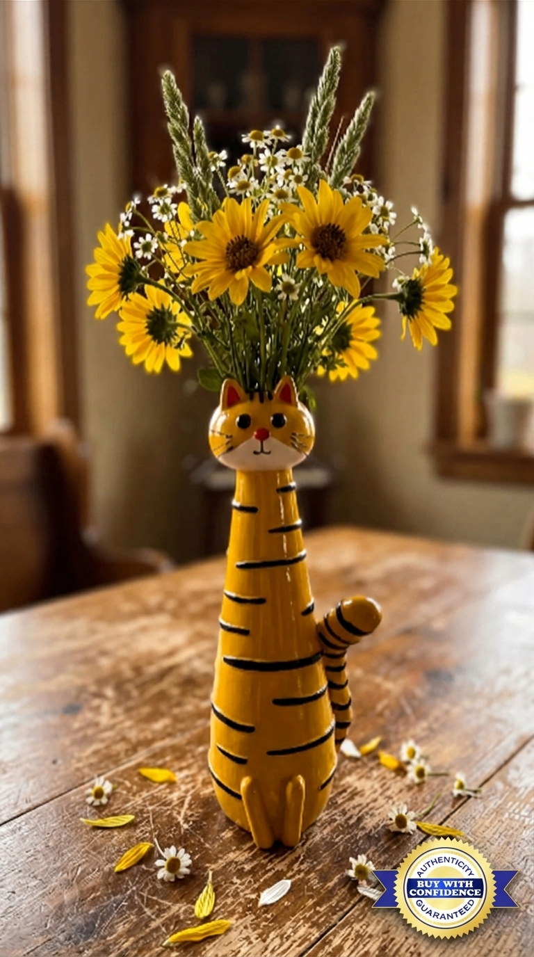 Cat Vases