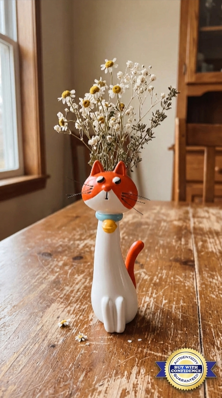 Cat Vases