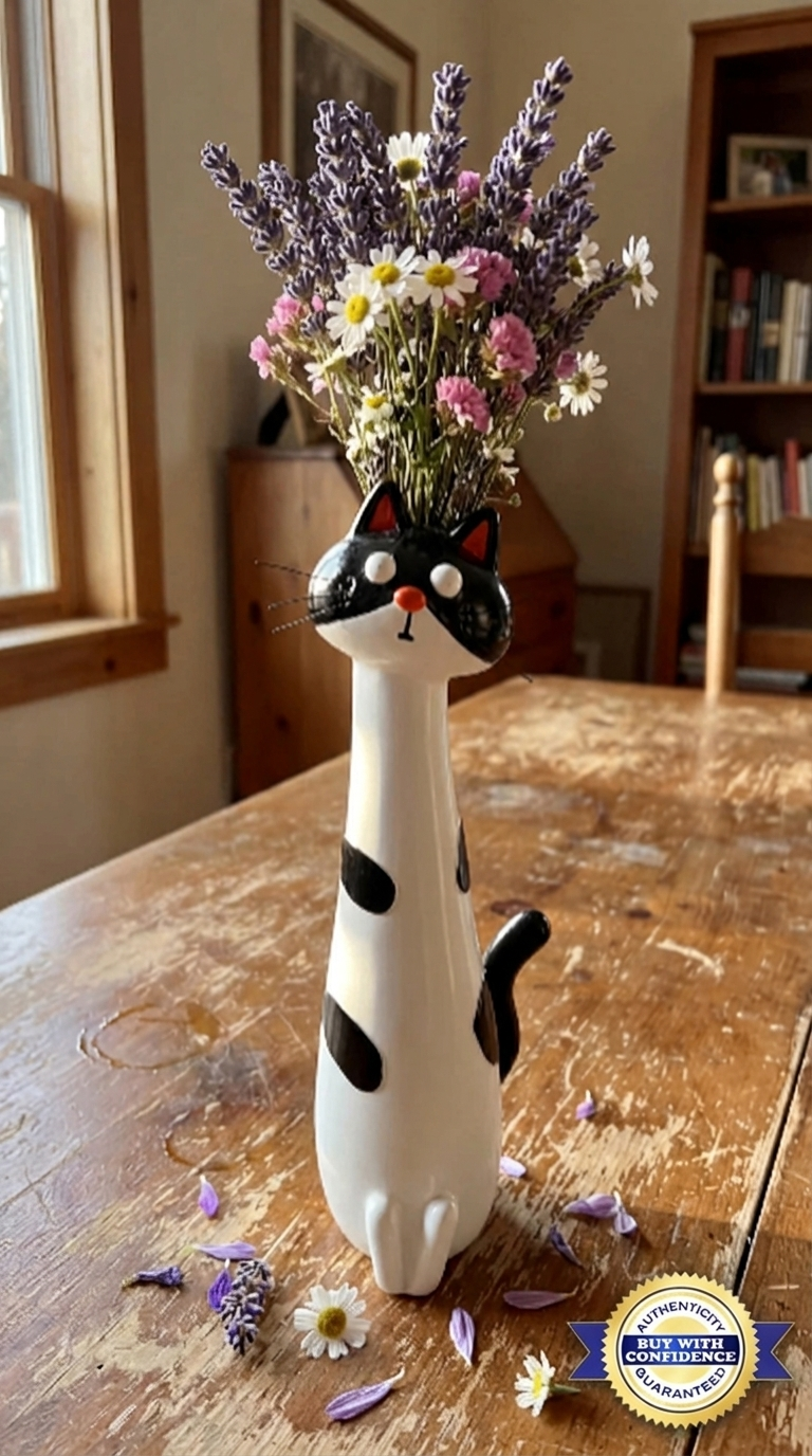 Cat Vases