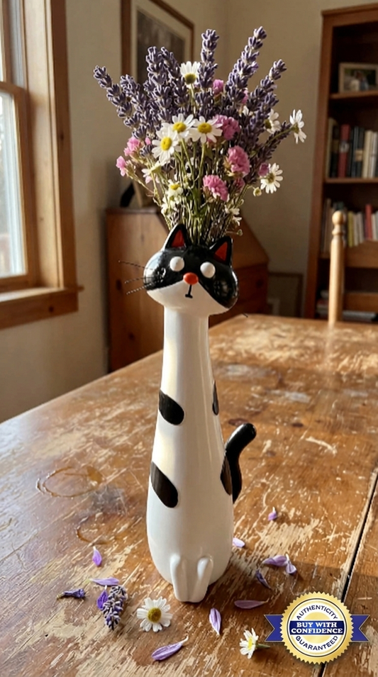 Cat Vases